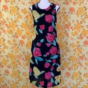 Adorable True Vintage Floral Sleeveless Dress